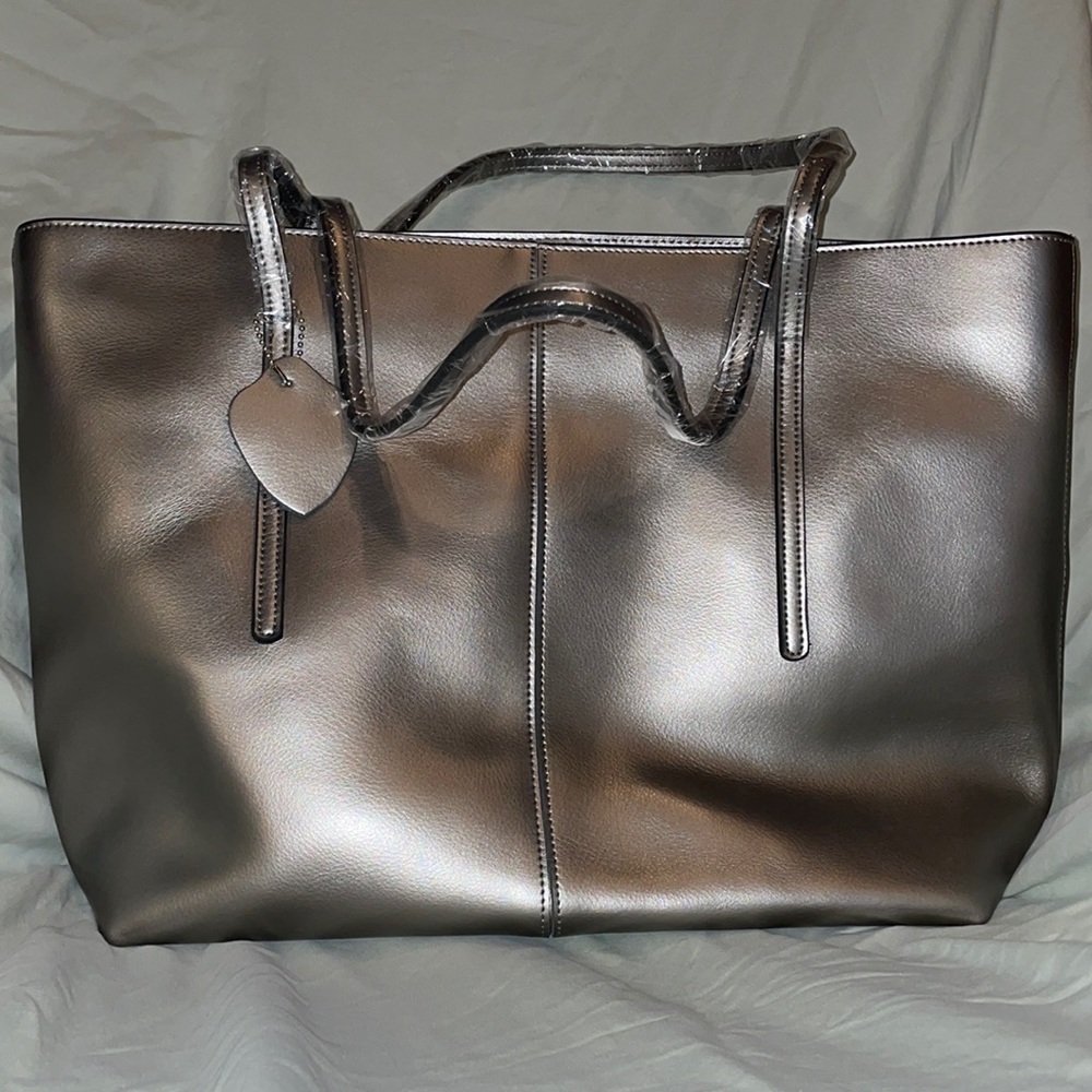 New Silver Tote